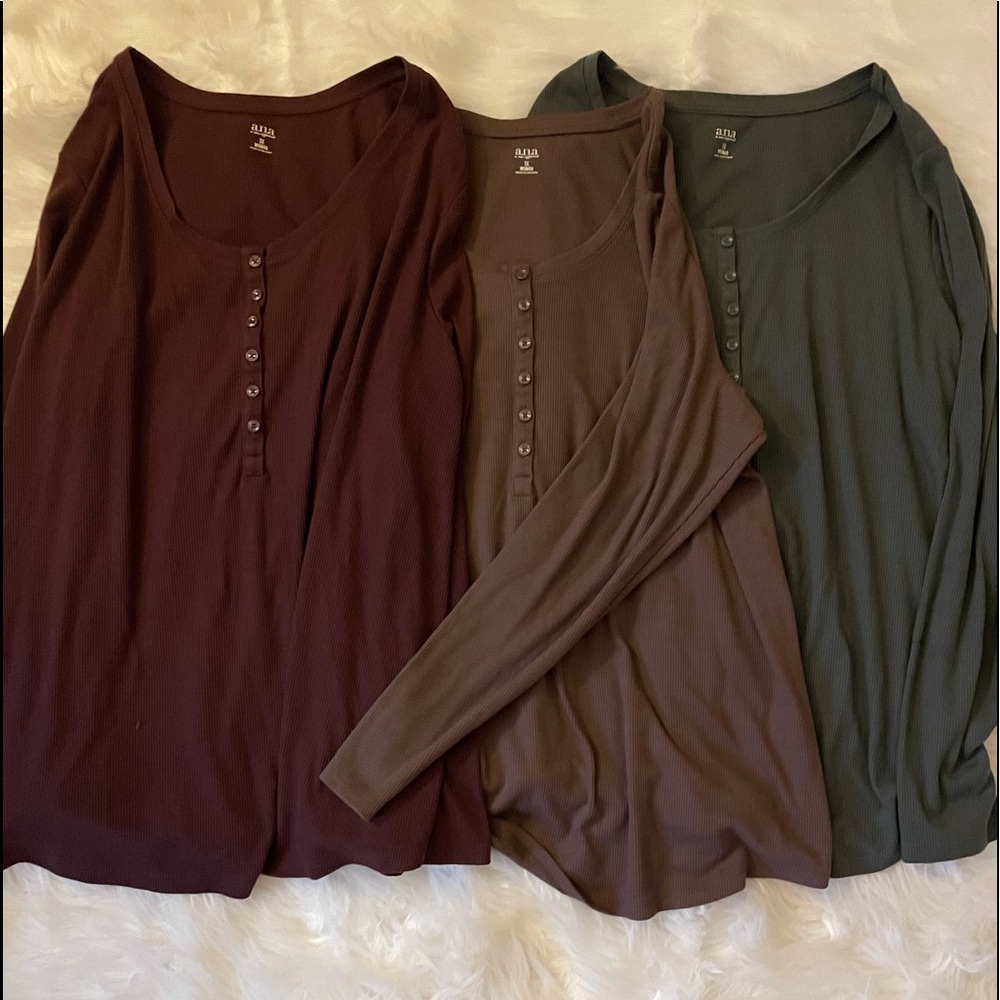 3-Pack Women’s Thermal Tops